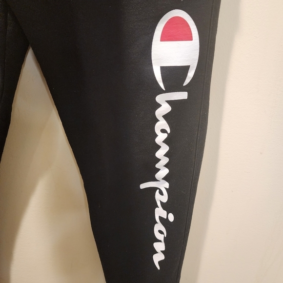 CHAMPION Boys black sweatpants size S - Picture 6 of 11